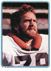 1983 Topps Stickers #45 Bob Golic Front
