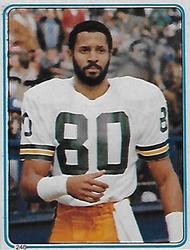 1983 Topps Stickers #246 James Lofton Front