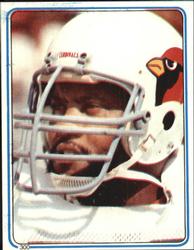 1983 Topps Stickers #300 Rush Brown Front