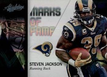 2012 Panini Absolute - Marks of Fame Spectrum #24 Steven Jackson Front