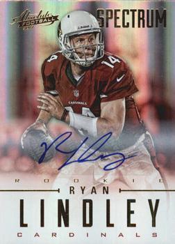 2012 Panini Absolute - Spectrum Gold Autographs #182 Ryan Lindley Front