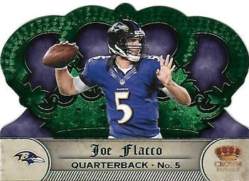 2012 Panini Crown Royale - Green Crown #6 Joe Flacco Front