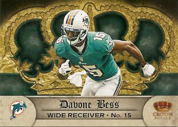 2012 Panini Crown Royale - Retail #48 Davone Bess Front