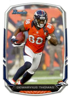 2013 Bowman #18 Demaryius Thomas Front