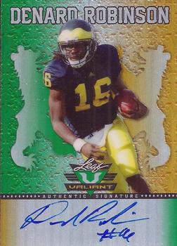 2013 Leaf Valiant #BA-DR1 Denard Robinson Front