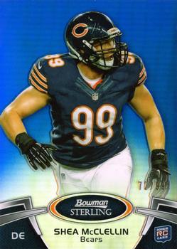 2012 Bowman Sterling - Blue Refractors #26 Shea McClellin Front