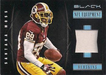 2012 Panini Black - NFL Equipment #49 Santana Moss Front