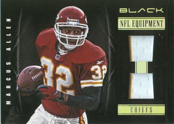 2012 Panini Black - NFL Equipment Combos #66 Marcus Allen Front