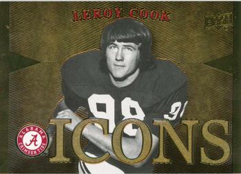 2012 Upper Deck University of Alabama - Icons #ILC Leroy Cook Front