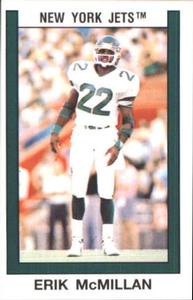 1989 Panini Stickers #366 Erik McMillan Front