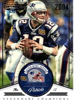 2012 Panini Contenders - Legendary Champions #8 Tom Brady Front