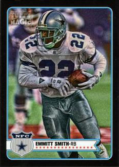 2012 Topps Magic - Mini Black Border #46 Emmitt Smith Front