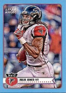 2012 Topps Magic - Mini Blue Border #170 Julio Jones Front