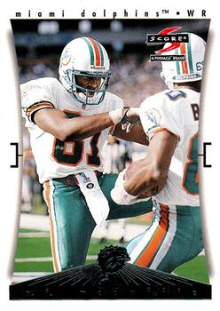 1997 Score Miami Dolphins #3 O.J. McDuffie Front