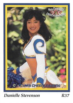 1994-95 Sideliners Pro Football Cheerleaders #R37 Danielle Stevenson Front