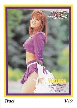 1994-95 Sideliners Pro Football Cheerleaders #V19 Traci Front