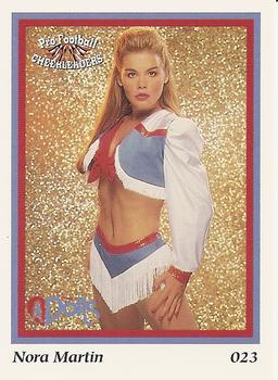 1994-95 Sideliners Pro Football Cheerleaders #O23 Nora Martin Front