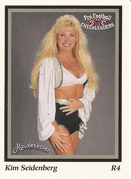 1994-95 Sideliners Pro Football Cheerleaders #R4 Kim Seidenberg Front