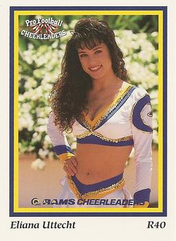 1994-95 Sideliners Pro Football Cheerleaders #R40 Eliana Uttecht Front