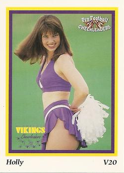 1994-95 Sideliners Pro Football Cheerleaders #V20 Holly Front
