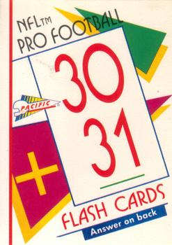 1991 Pacific Flash Cards #64 Jesse Sapolu Front