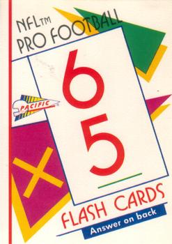 1991 Pacific Flash Cards #87 Mark Robinson Front