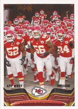 2013 Topps #113 Kansas City Chiefs Front