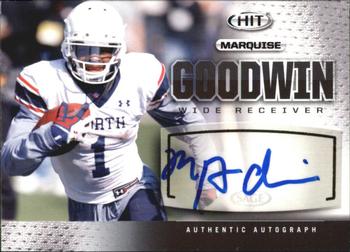 2013 SAGE HIT - Autographs Silver #A148 Marquise Goodwin Front