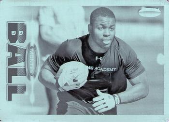 2013 SAGE HIT - Printing Plates Cyan #28 Montee Ball Front