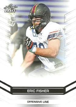 2013 Leaf Draft #88 Eric Fisher Front