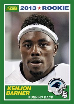 2013 Score #385 Kenjon Barner Front