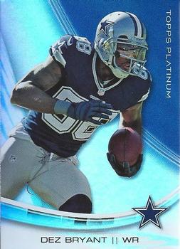 2013 Topps Platinum #63 Dez Bryant Front