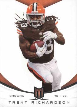 2013 Panini Momentum #75 Trent Richardson Front