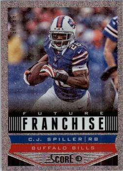 2013 Score - Showcase #302 C.J. Spiller Front