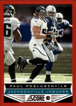 2013 Score - Red Zone #100 Paul Posluszny Front