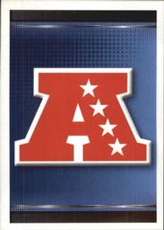 2012 Panini NFL Sticker Collection #3 AFC Logo Front
