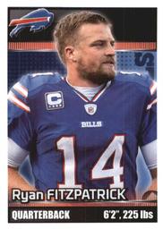 2012 Panini NFL Sticker Collection #6 Ryan Fitzpatrick Front