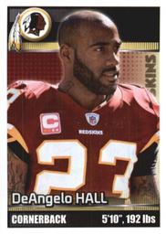 2012 Panini NFL Sticker Collection #277 DeAngelo Hall Front