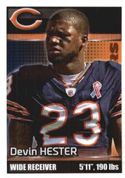 2012 Panini NFL Sticker Collection #287 Devin Hester Front