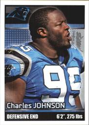 2012 Panini NFL Sticker Collection #359 Charles Johnson Front
