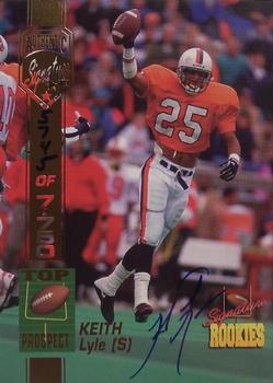 1994 Signature Rookies - Autographs #32 Keith Lyle Front