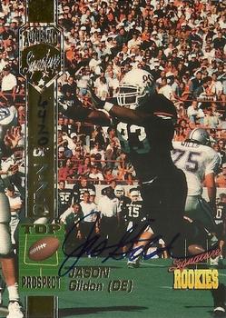 1994 Signature Rookies - Autographs #22 Jason Gildon Front