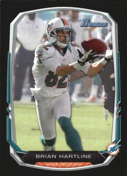 2013 Bowman - Black #109 Brian Hartline Front