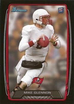 2013 Bowman - Black #128 Mike Glennon Front