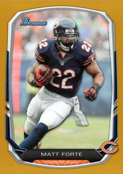 2013 Bowman - Gold #47 Matt Forte Front