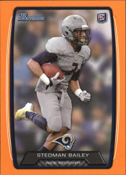 2013 Bowman - Orange #121 Stedman Bailey Front