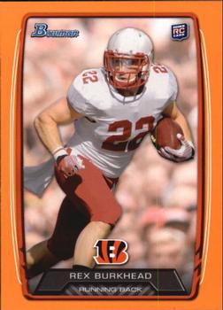 2013 Bowman - Orange #144 Rex Burkhead Front