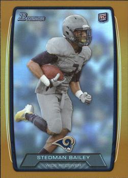 2013 Bowman - Rainbow Gold #121 Stedman Bailey Front