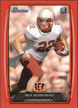 2013 Bowman - Red #144 Rex Burkhead Front