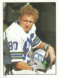 1981 Topps Stickers #116 Steve Largent Front